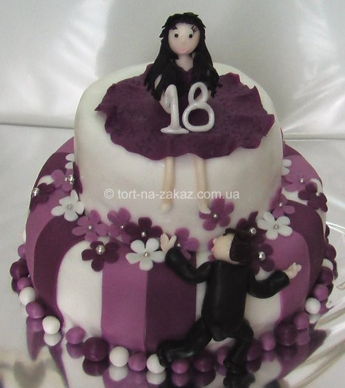 Прикольный торт на день рождения - №59